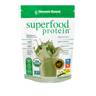ground based nutrition superfood protein sample